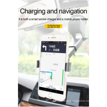 car phone mount and wireless charger automatic infrared